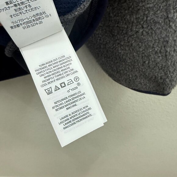 Polo Ralph Lauren Performance Hybrid Hi Pile Sherpa Fleece Zip Jacket Mens XXL - Picture 7 of 10